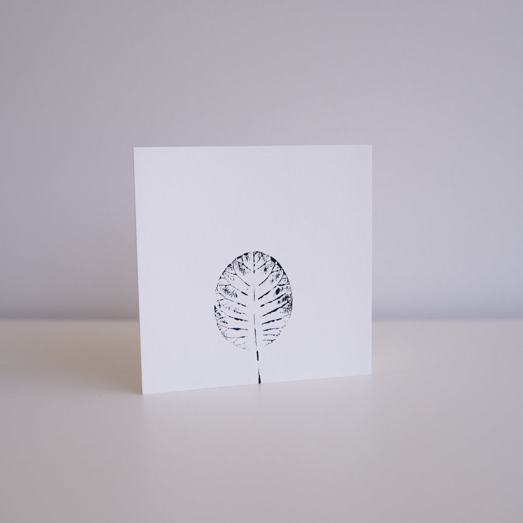 Original Hand-Printed Card #4