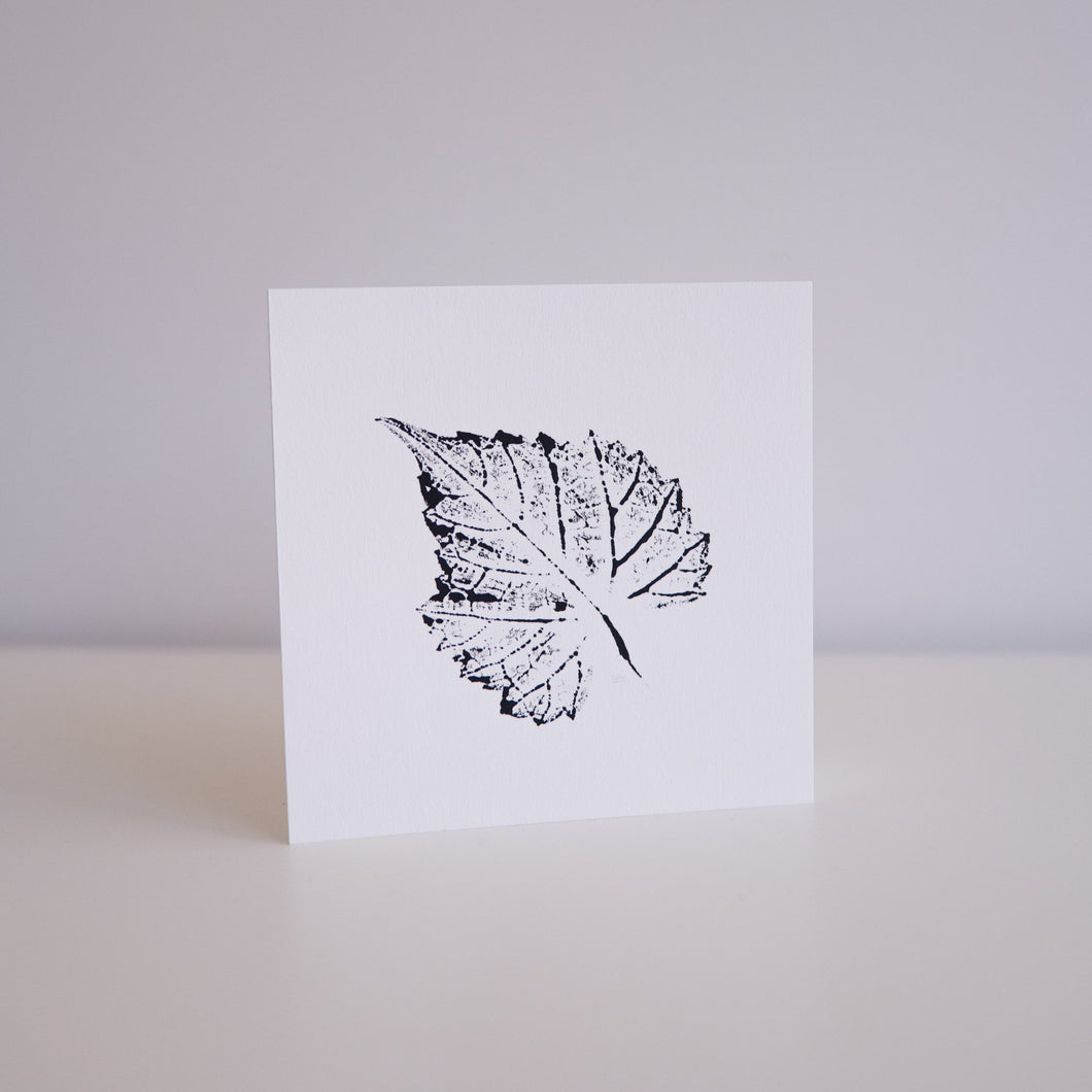 Original Hand-Printed Card #6