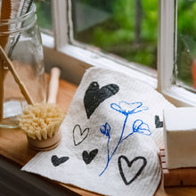 Load image into Gallery viewer, My Heart Reusable Dishcloths - Single or Set of 3
