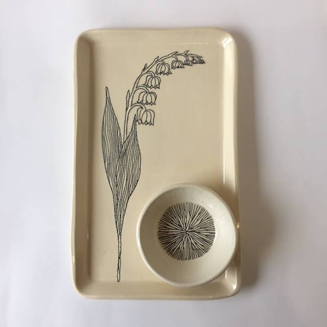 Lilly of the Valley Tray