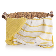 Load image into Gallery viewer, 4 Layer Muslin Blanket in Mustard
