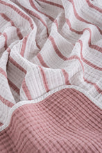 Load image into Gallery viewer, 4 Layer Muslin Blanket in Rose
