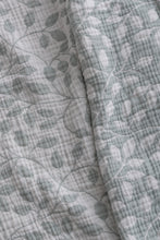 Load image into Gallery viewer, Olive 4 Layer Muslin Blanket in Mint

