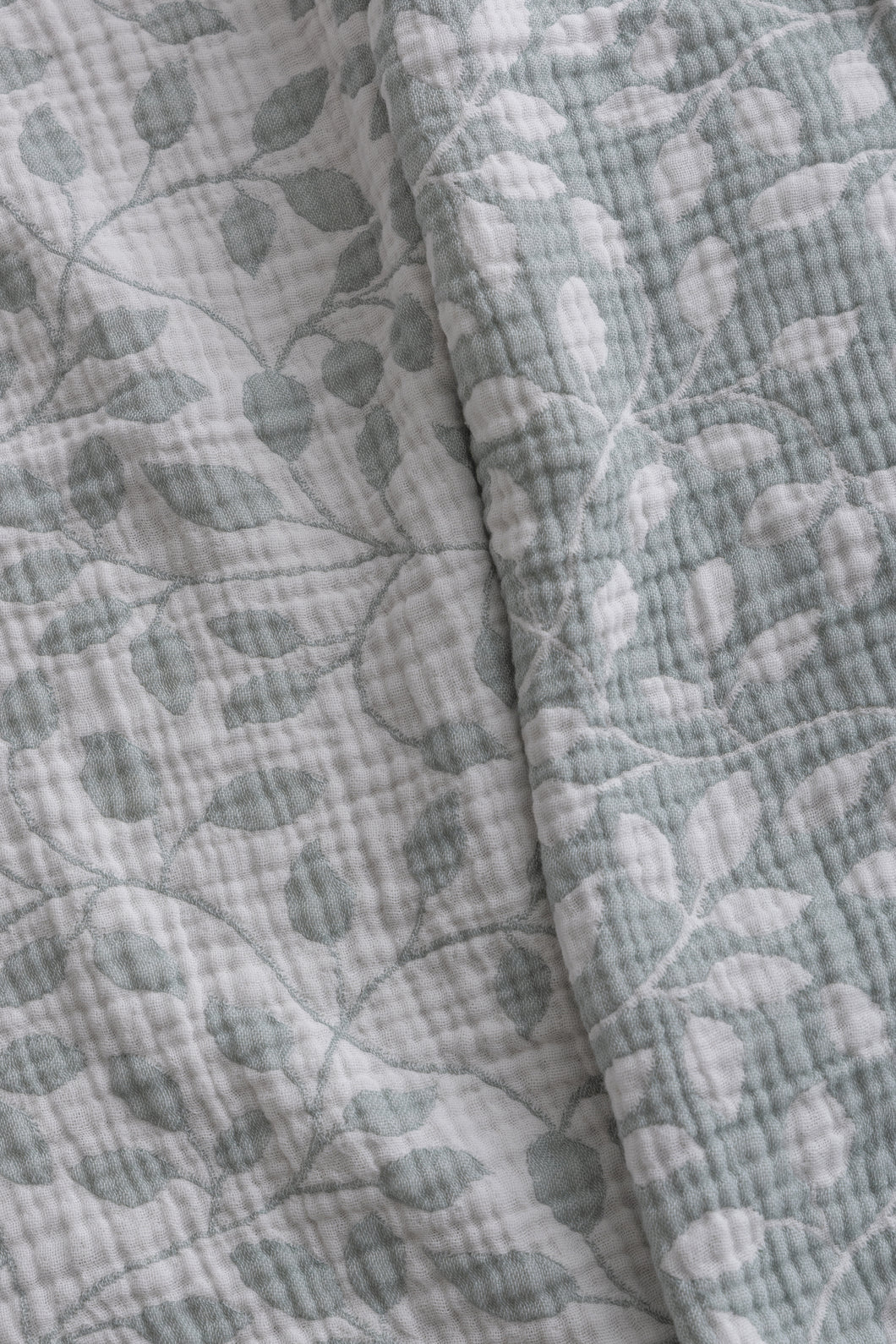 Olive 4 Layer Muslin Blanket in Mint